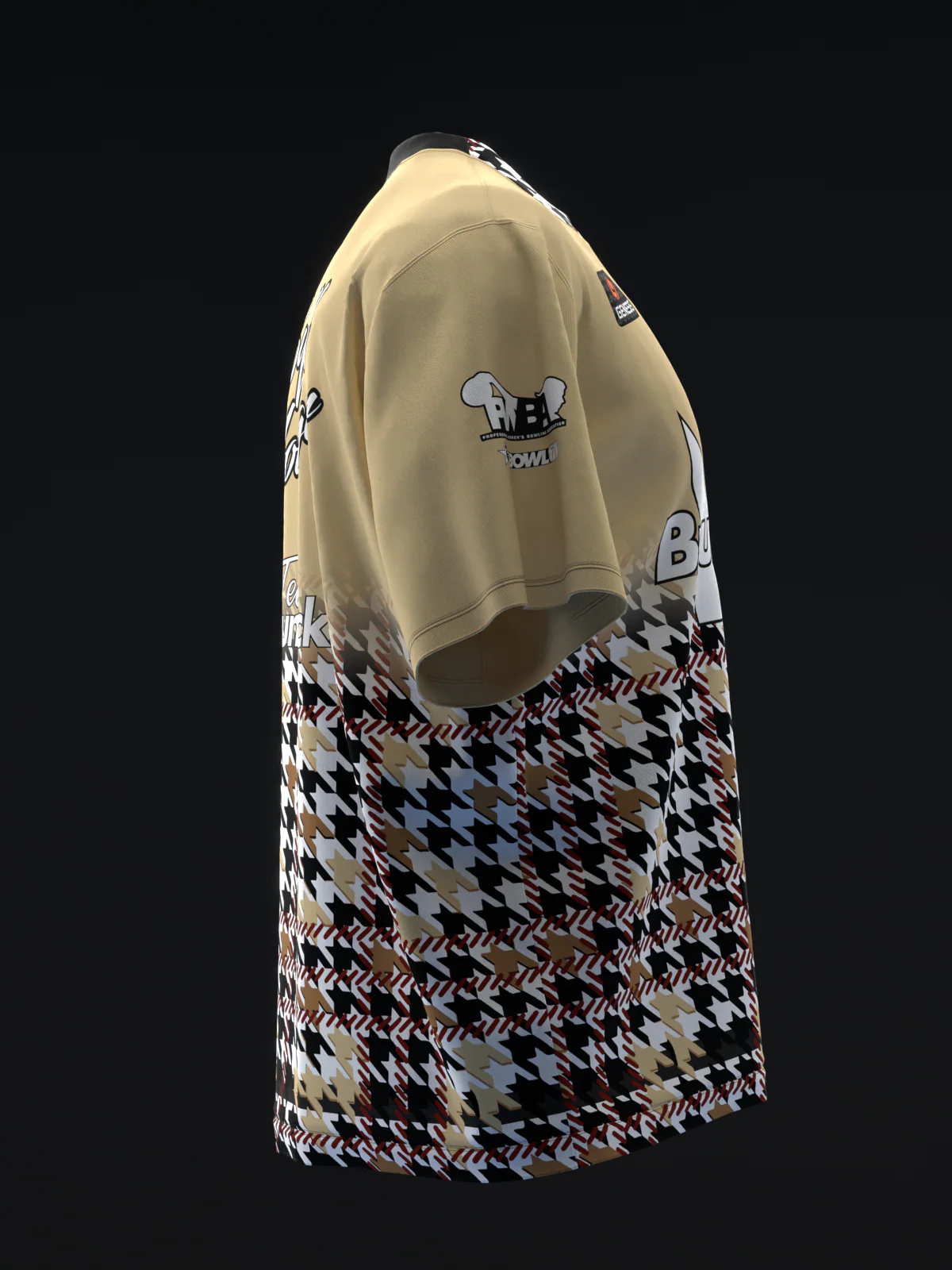 Sydney Hollinger 2025 - Houndstooth RF - Bowling Jersey - Image 4