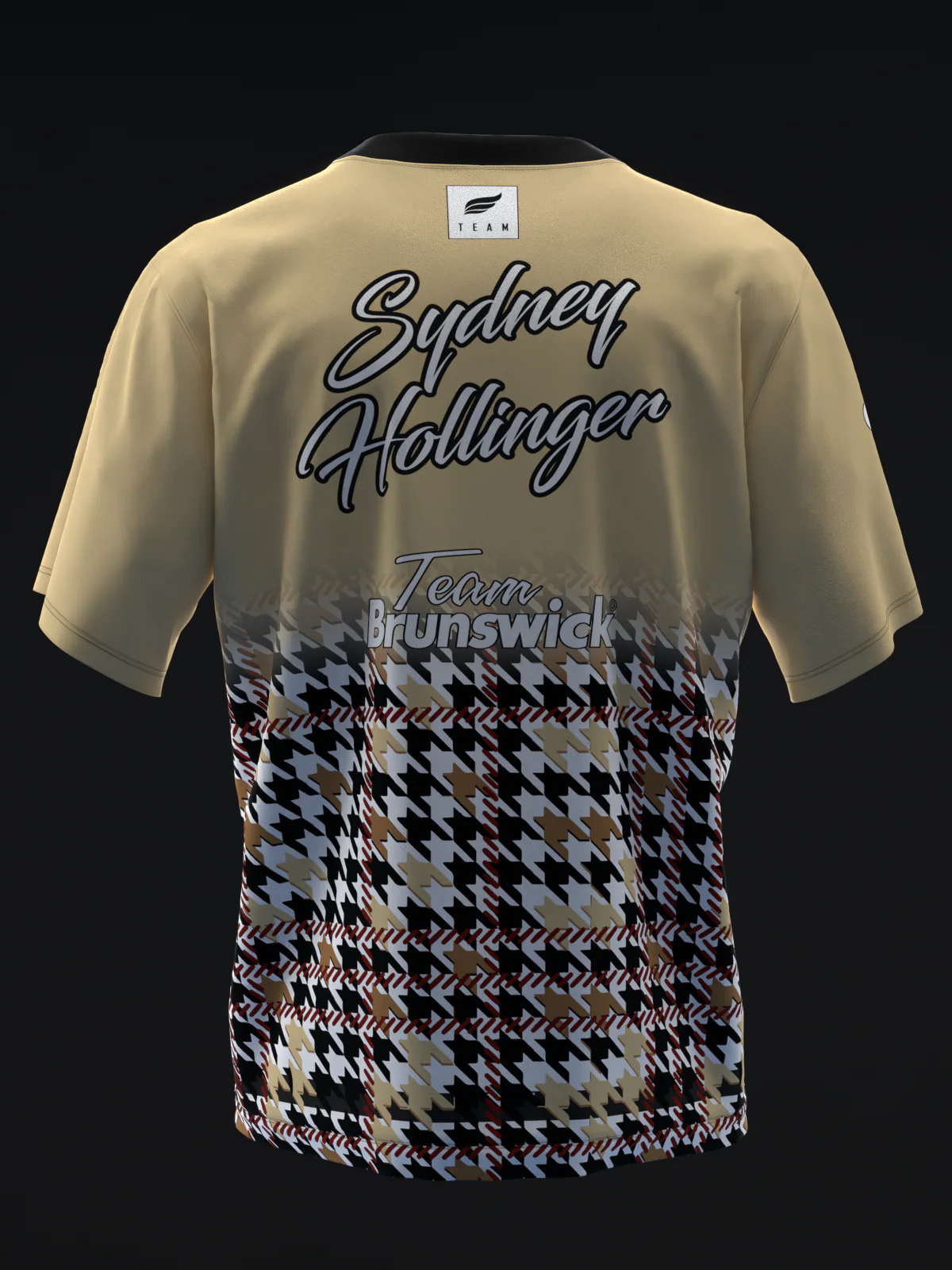 Sydney Hollinger 2025 - Houndstooth RF - Bowling Jersey - Image 5