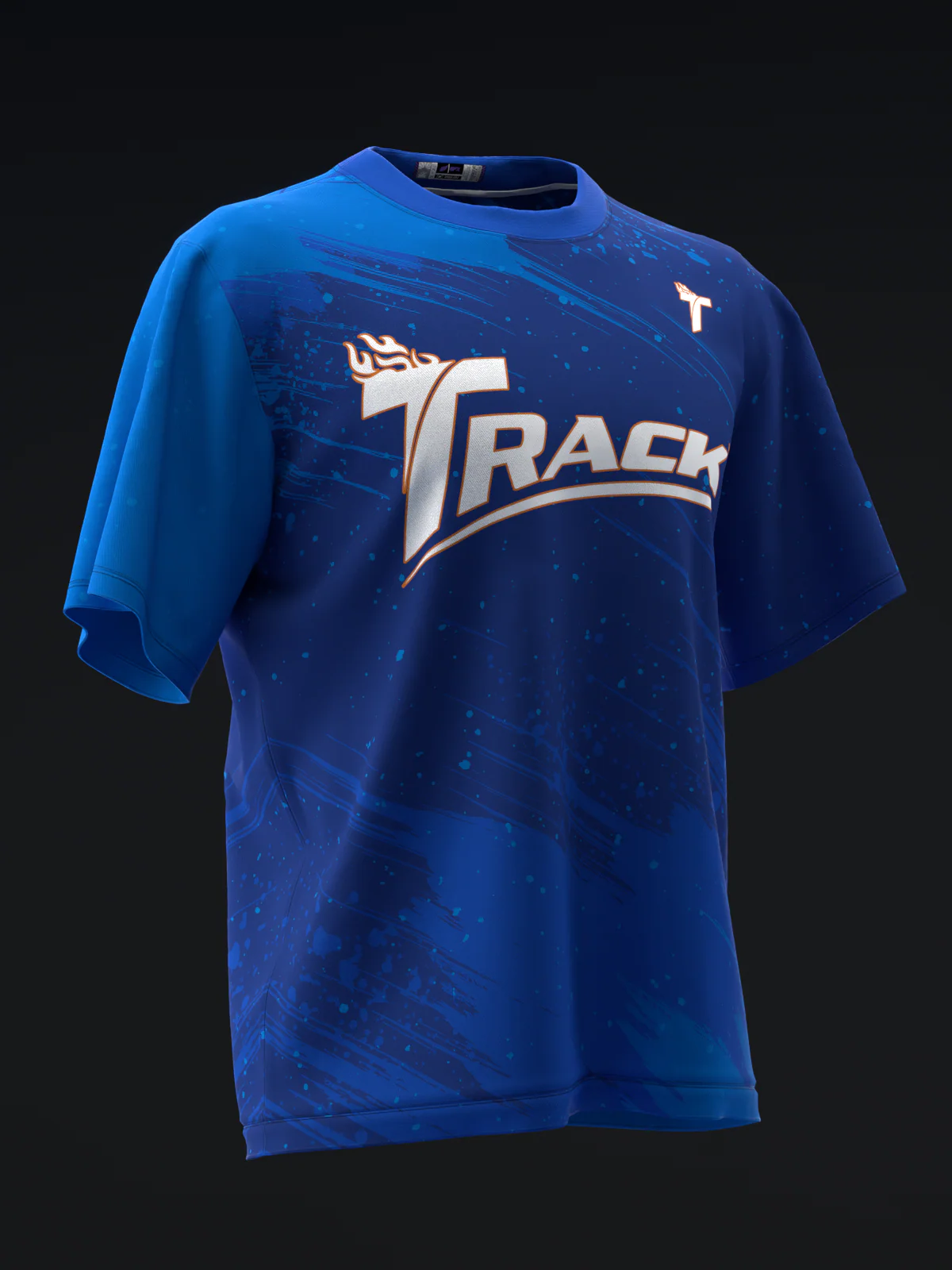 Track - Tundra Blue Fire - Bowling Jersey - Image 3