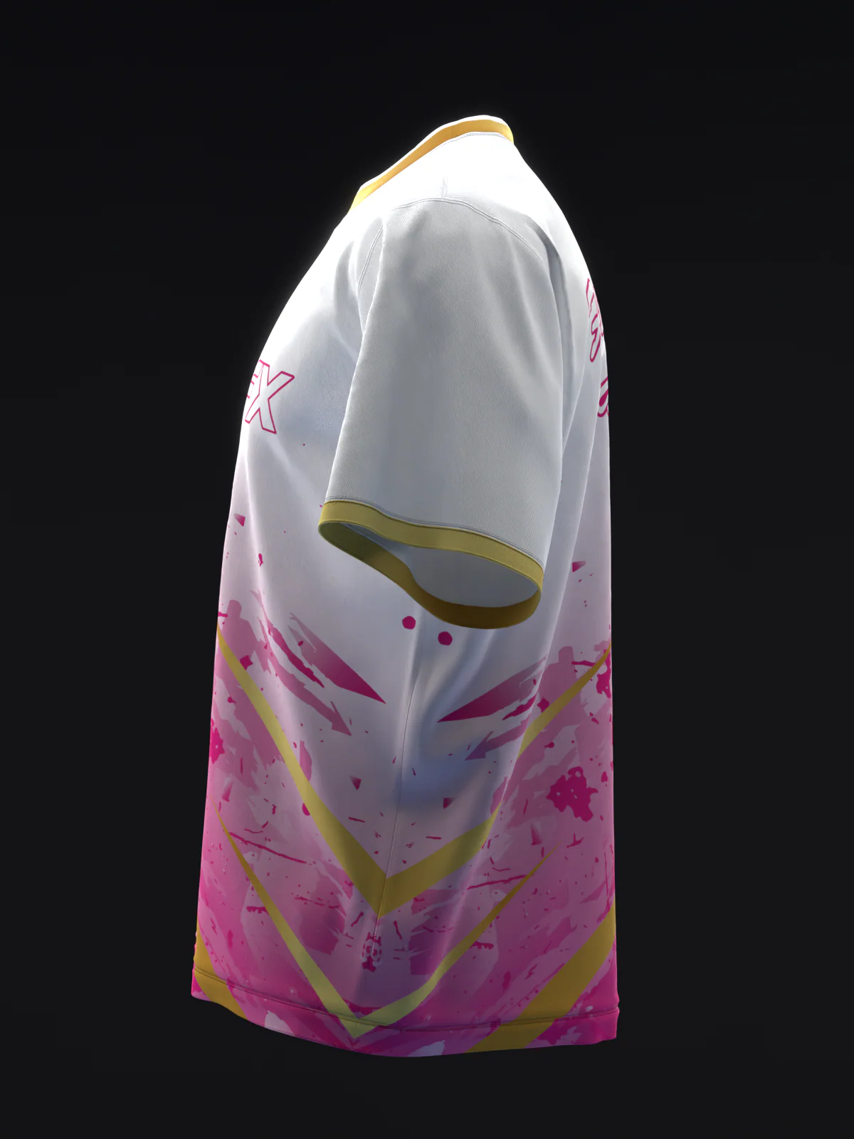 Ultra - Gold Pink - Bowling Jersey - Image 6