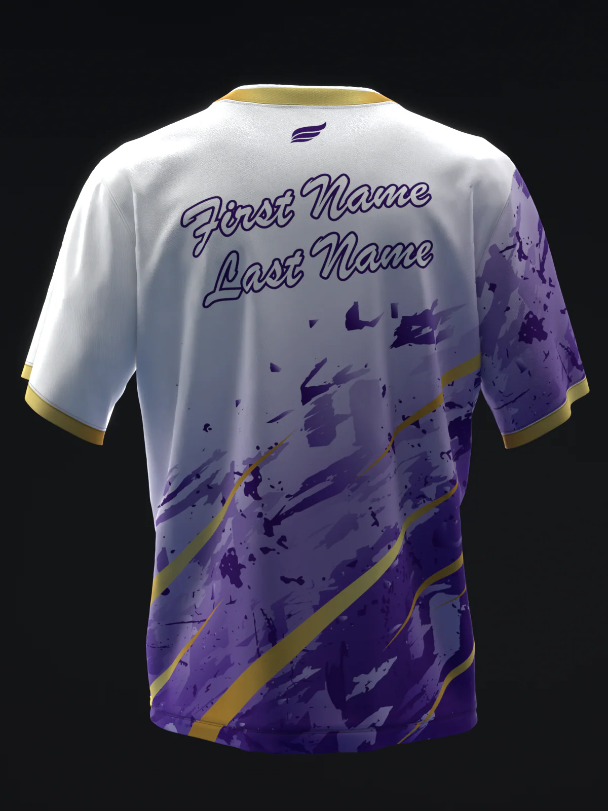 Ultra - Gold Purple - Bowling Jersey - Image 5