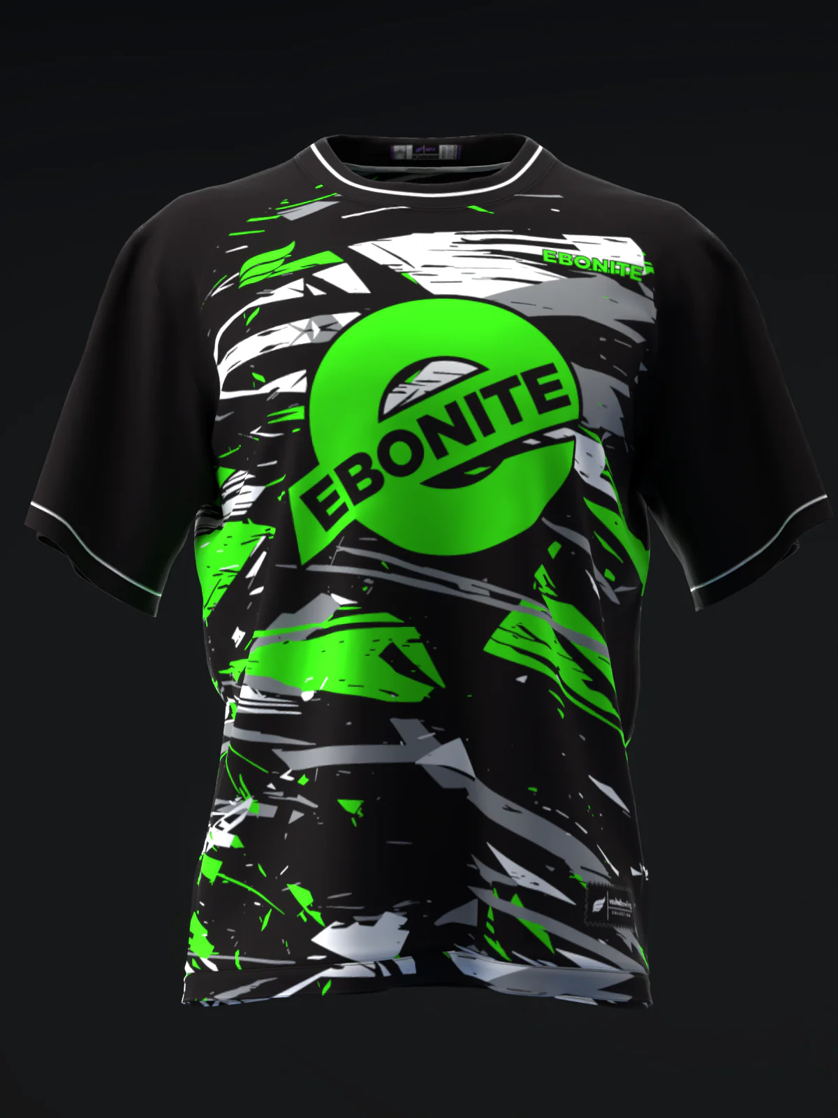 Vault #20260001 - Neon Generic - Bowling Jersey - Image 3