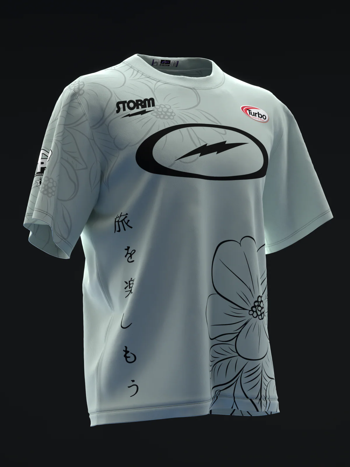 Victoria Varano 2024 - Sage Flowers - Bowling Jersey - Image 3
