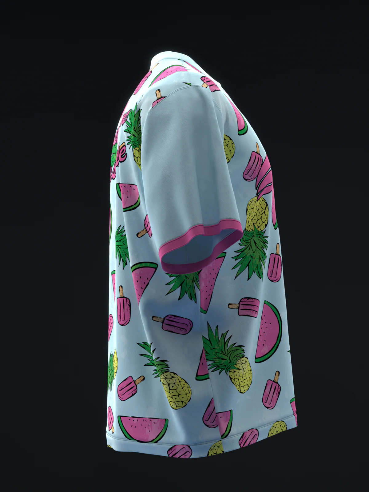 Waterappsicle - Blue - Bowling Jersey - Image 4