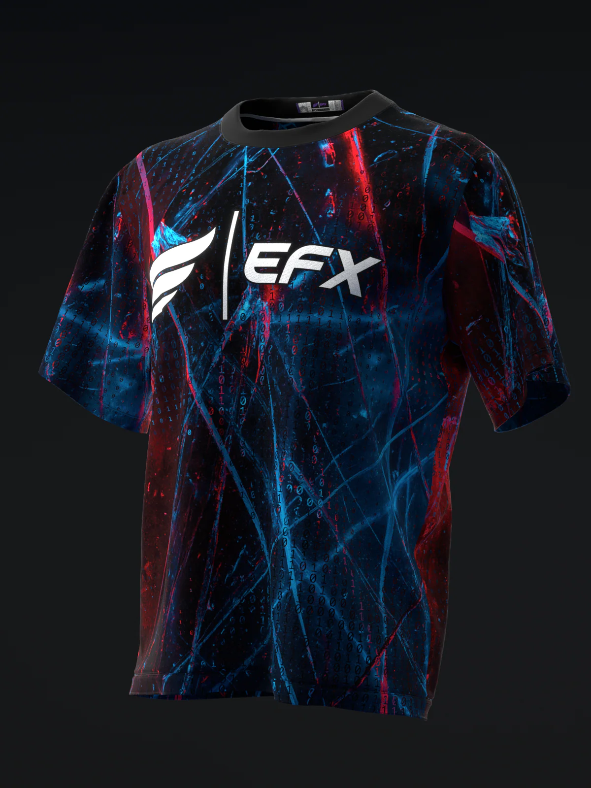 Zero Glitch - Black Red - Bowling Jersey